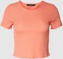 Vero Moda Kort T-shirt met streepmotief model 'MADI' - Thumbnail 1