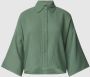 Vero Moda Loose fit overhemdblouse van puur katoen model 'NATALI' - Thumbnail 1