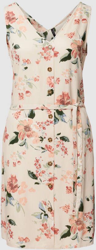 Vero Moda Mini-jurk met bloemenmotief model 'BUMPY'