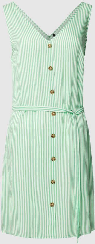Vero Moda Mini-jurk van viscose met V-hals model 'BUMPY'