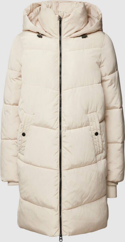Vero Moda Outdoor Gewatteerde lange jas met opstaande kraag model 'HALSEY'