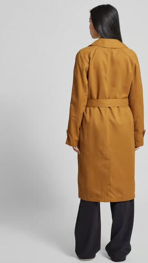 VERO MODA Outdoor Trenchcoat met strikceintuur model 'LOU'