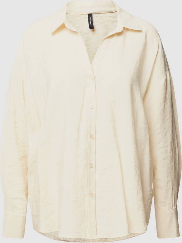 Vero Moda Oversized blouse met platte kraag model 'QUEENY'