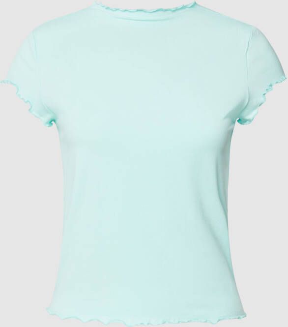 Vero Moda T-shirt met opstaande kraag model 'CASTA'