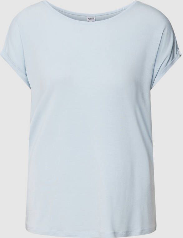 Vero Moda T-shirt met ronde hals model 'PLAIN'