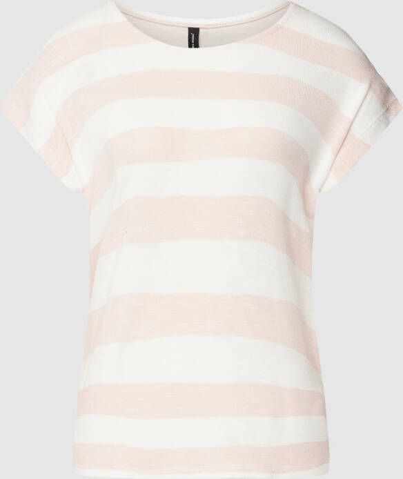 Vero Moda T-shirt met streepmotief model 'WIDE'