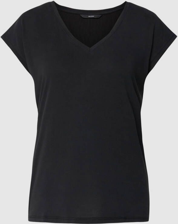 Vero Moda T-shirt met V-hals model 'FILLI'