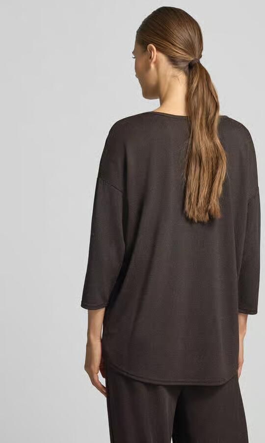 Vero Moda 3 4-shirt met glanzende look - Foto 3
