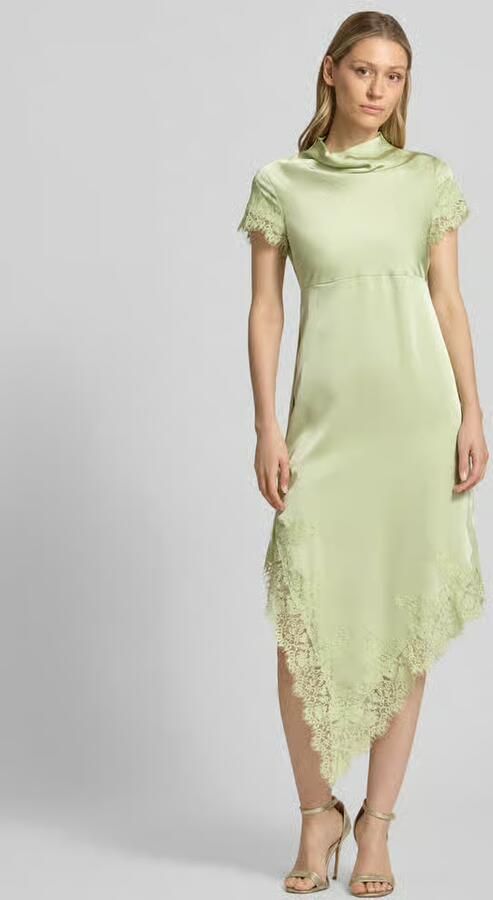 Vero Moda A-lijn avondjurk van satijn model 'RITA' - Foto 3