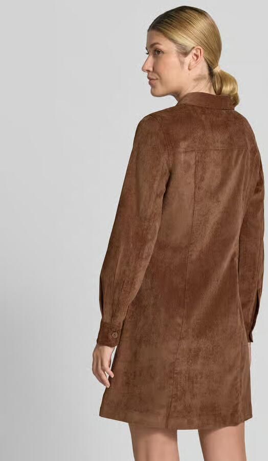 Vero Moda A-lijn vrijetijdsjurk in corduroy look model 'SANNE' - Foto 3