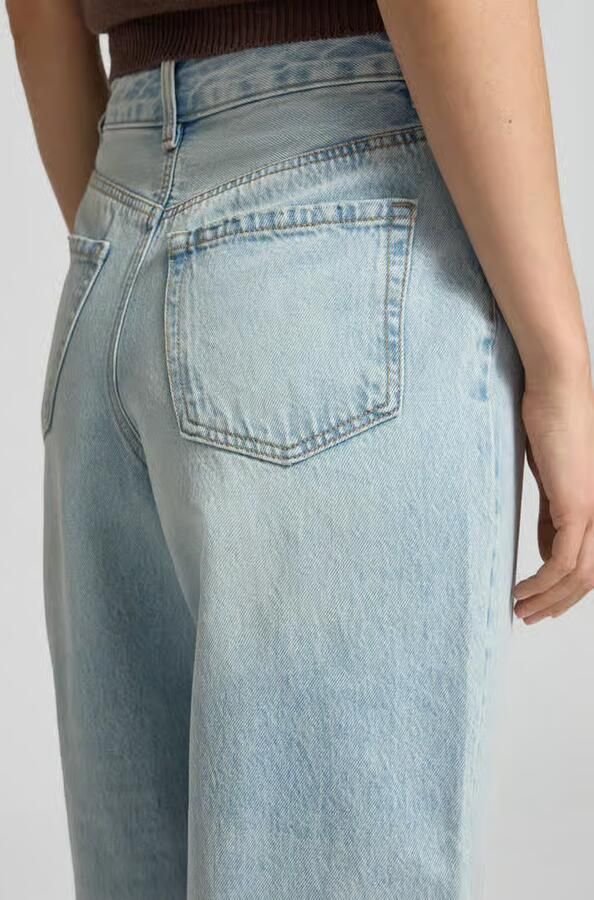 Vero Moda Barrel fit wide leg jeans van puur katoen model 'BILLIE' - Foto 3