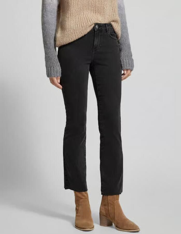 Vero Moda Regular fit high waist jeans met open zoom model 'SHEILA' - Foto 2