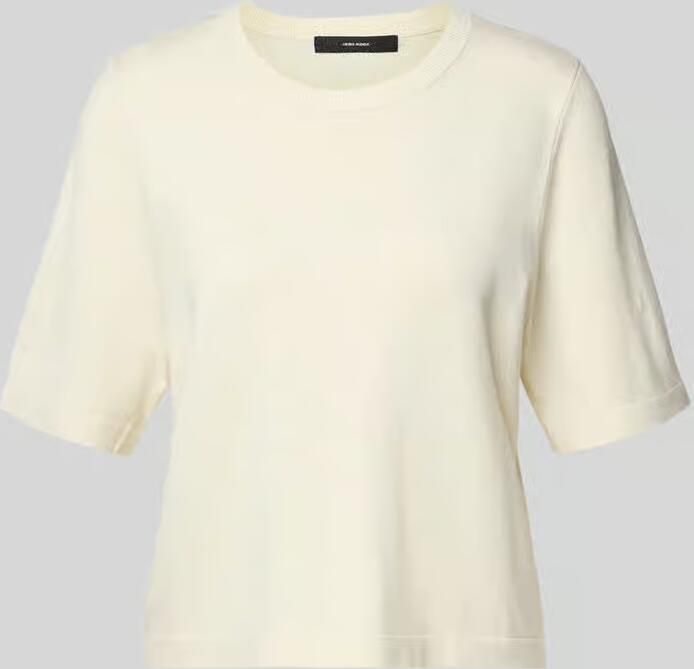 Vero Moda boxy fit gebreid shirt van viscosemix model 'VMSILJE'