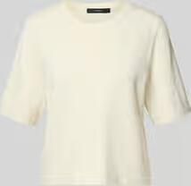 Vero Moda boxy fit gebreid shirt van viscosemix model 'VMSILJE'