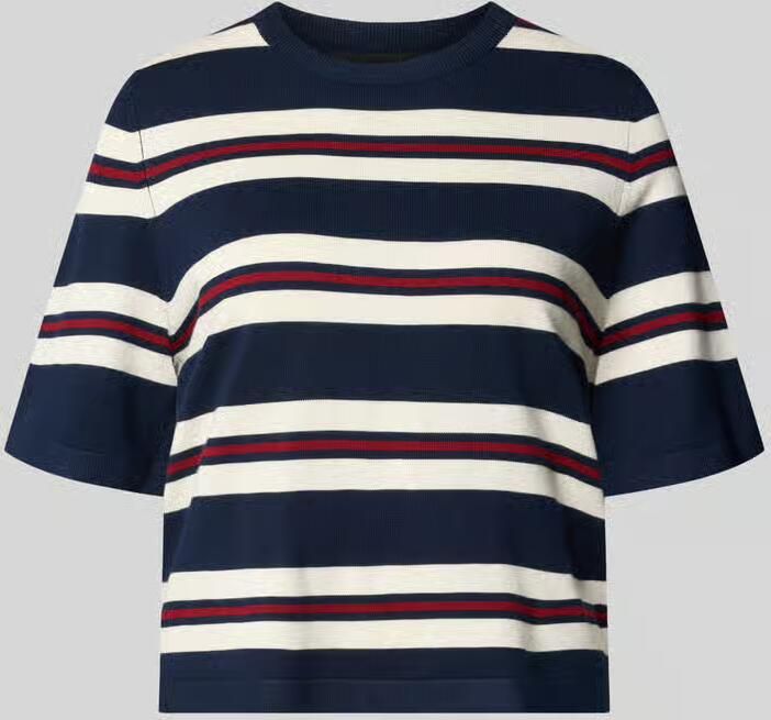 Vero Moda boxy fit gebreid shirt van viscosemix model 'VMSILJE'