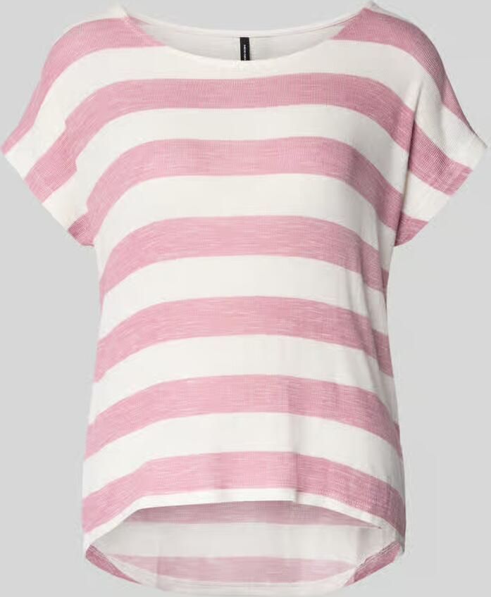 Vero Moda Shirt met korte mouwen VMWIDE STRIPE SL TOP GA JRS NOOS - Foto 2