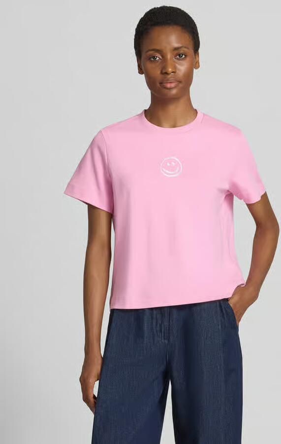 Vero Moda boxy fit T-shirt van zuiver katoen model 'SARA' - Foto 2