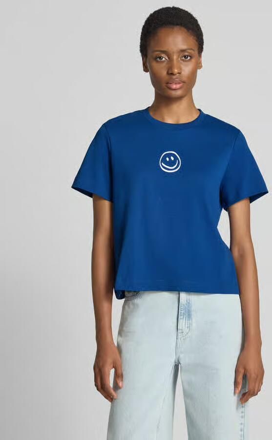 Vero Moda boxy fit T-shirt van zuiver katoen model 'SARA' - Foto 2