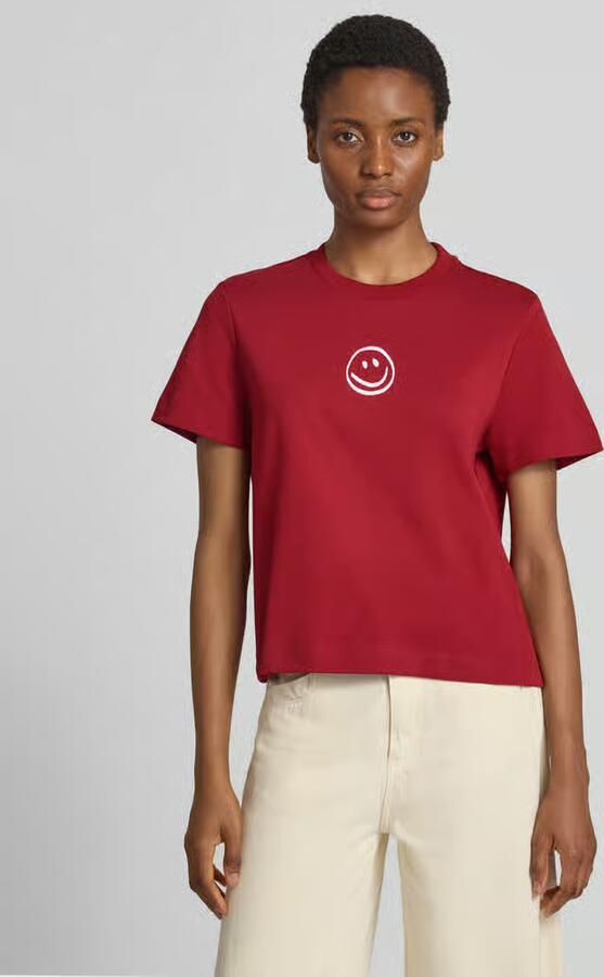 Vero Moda boxy fit T-shirt van zuiver katoen model 'SARA' - Foto 3