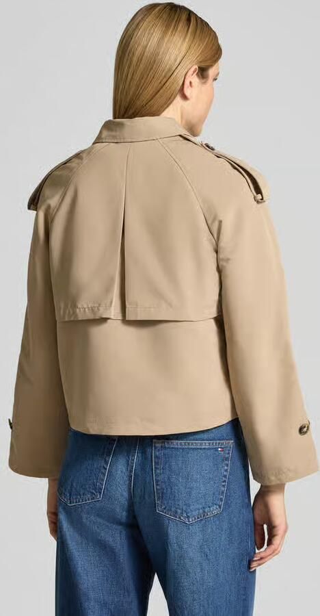 Vero Moda Boxy fit trenchcoat met dubbele knoopsluiting model 'CHLOE'