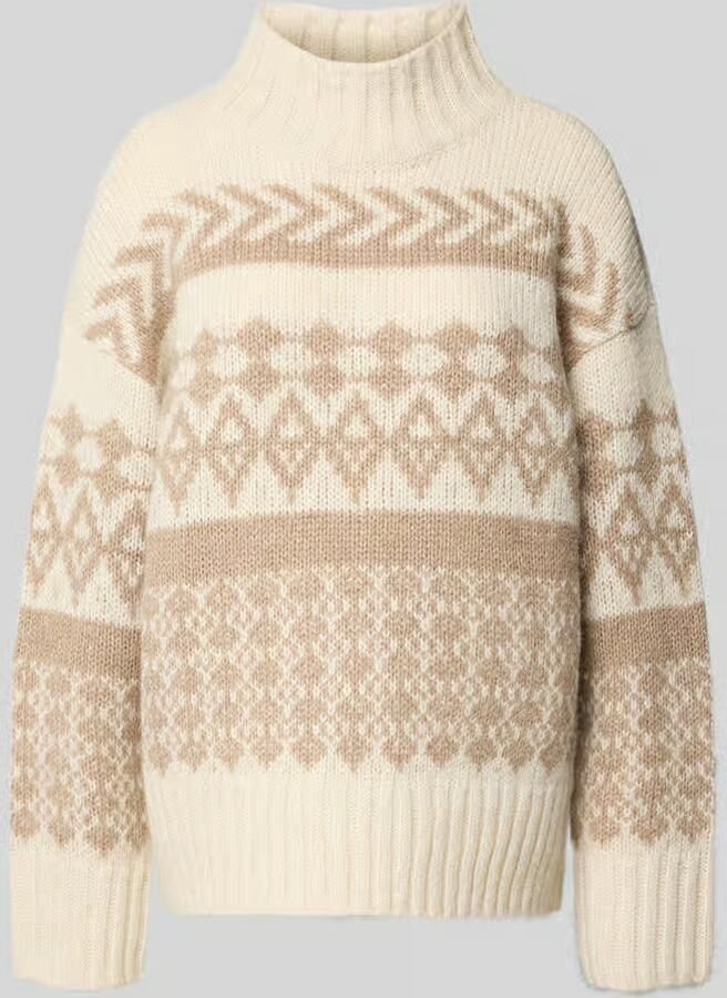 Vero Moda Comfort fit gebreide pullover van Noors tricot model 'AMPLE'