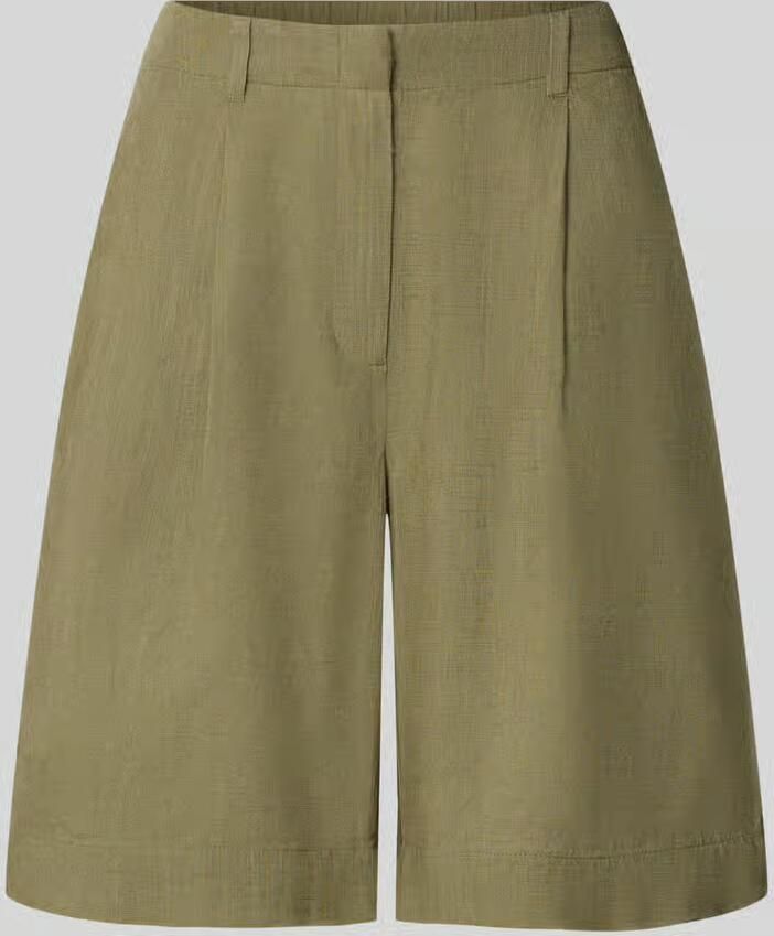 Vero Moda comfort fit shorts van een katoen-linnenmix model 'CAIA' - Foto 4