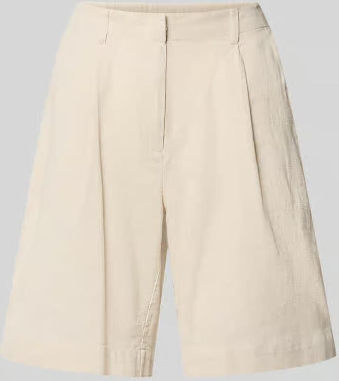 Vero Moda comfort fit shorts van een katoen-linnenmix model 'CAIA' - Foto 2