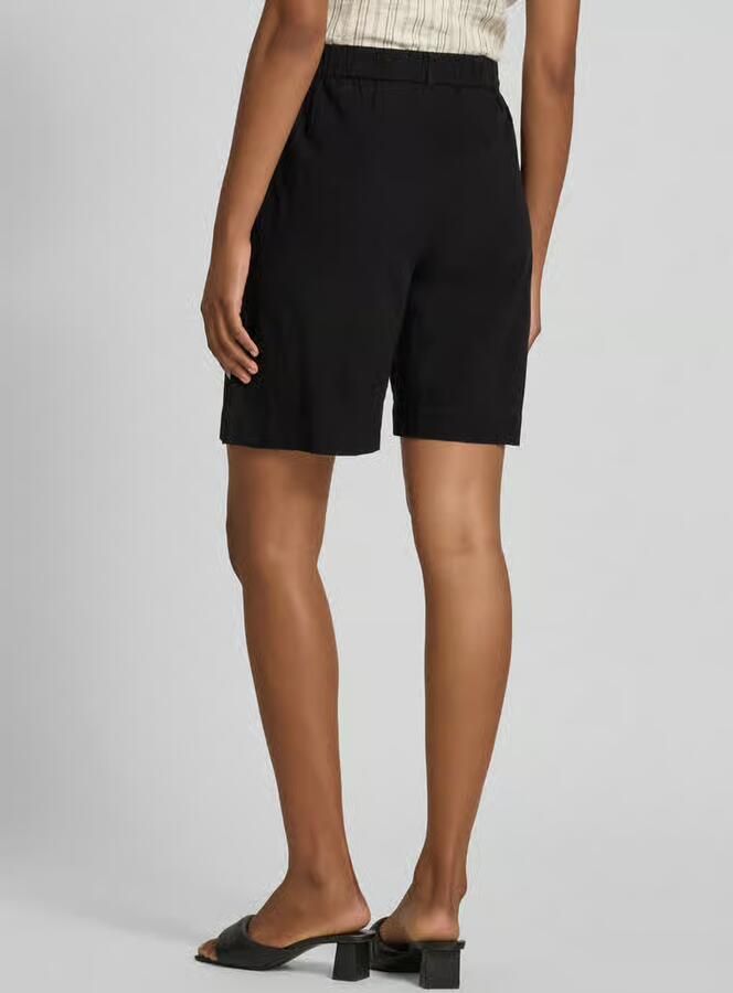 Vero Moda comfort fit shorts van een katoen-linnenmix model 'CAIA' - Foto 2