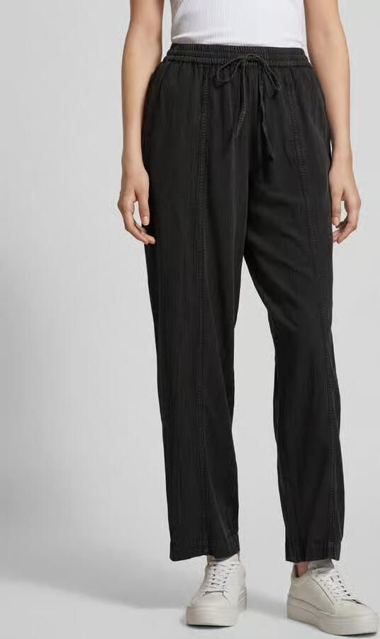 Vero Moda Comfort fit wijde broek in denimlook model 'ANDIE' - Foto 3