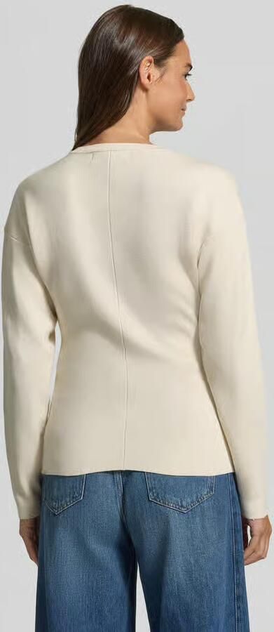 Vero Moda Gebreid jack met ronde hals - Foto 5