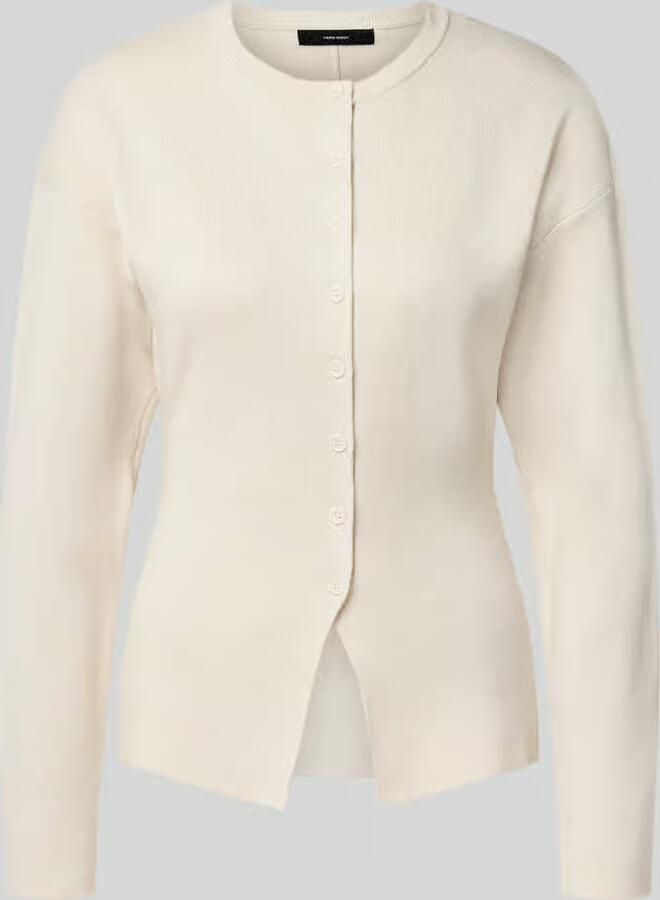 Vero Moda Gebreid jack met ronde hals - Foto 3