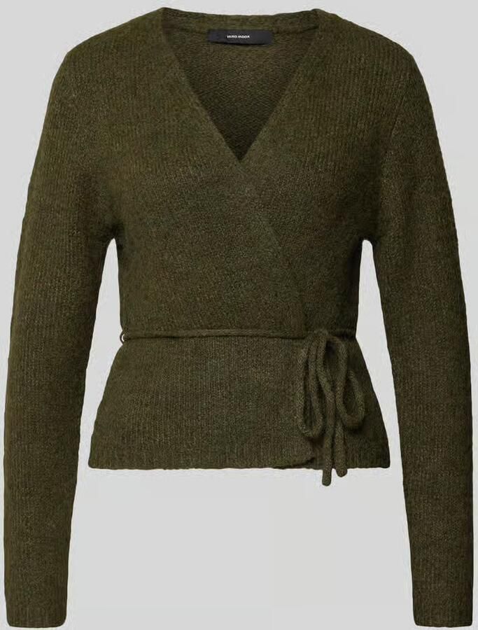 Vero Moda Regular fit gebreid jack met wol model 'CORA'