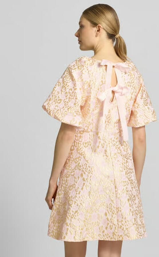 Vero Moda Getailleerde cocktailjurk met all-over motief model 'NORA' - Foto 6