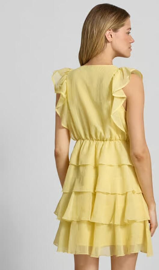Vero Moda Getailleerde cocktailjurk met wikkellook model 'SABRINA'