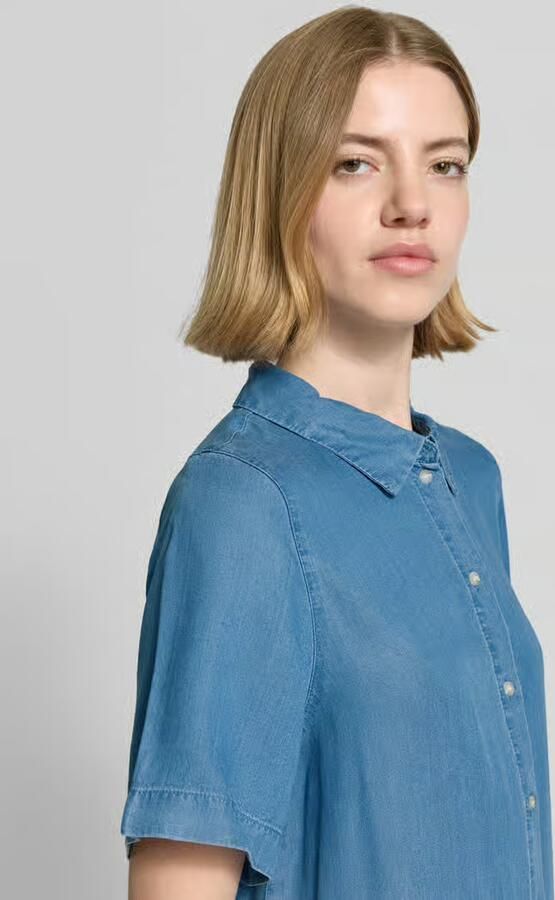 Vero Moda Getailleerde denimjurk van lyocell model 'BREE' - Foto 3