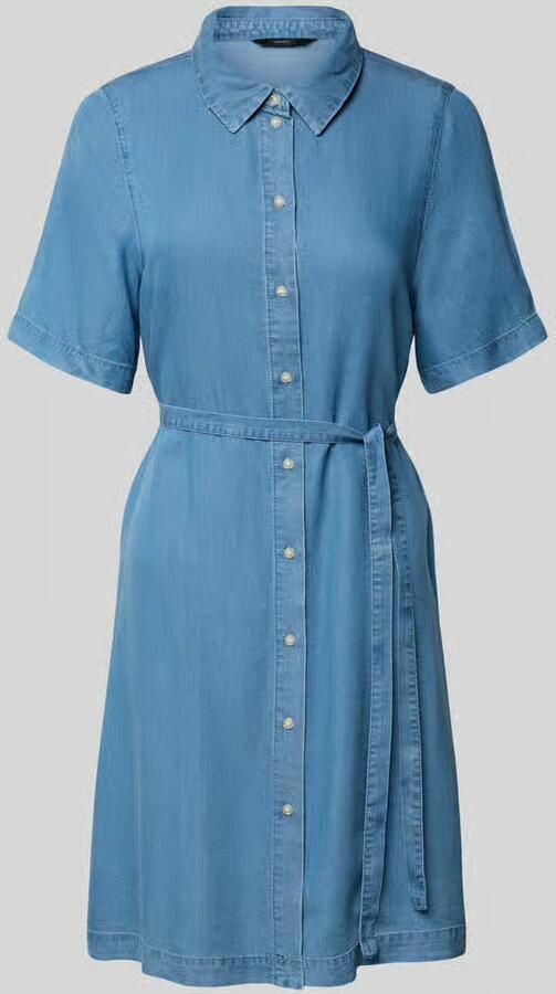 Vero Moda Getailleerde denimjurk van lyocell model 'BREE' - Foto 4