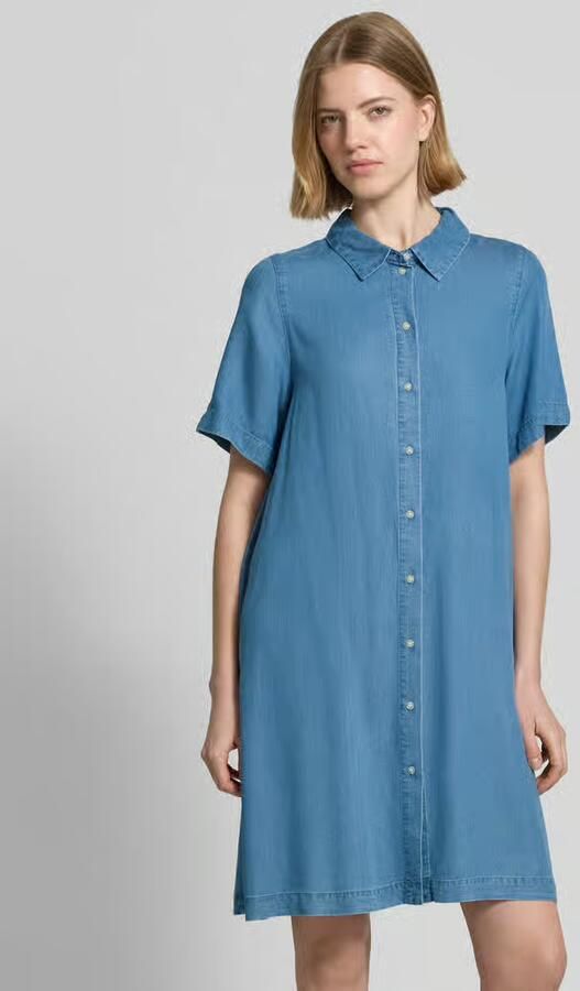 Vero Moda Getailleerde denimjurk van lyocell model 'BREE' - Foto 4