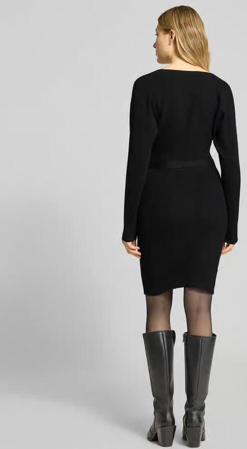 Vero Moda Getailleerde gebreide jurk van viscosemix model 'HOLLYREM' - Foto 6
