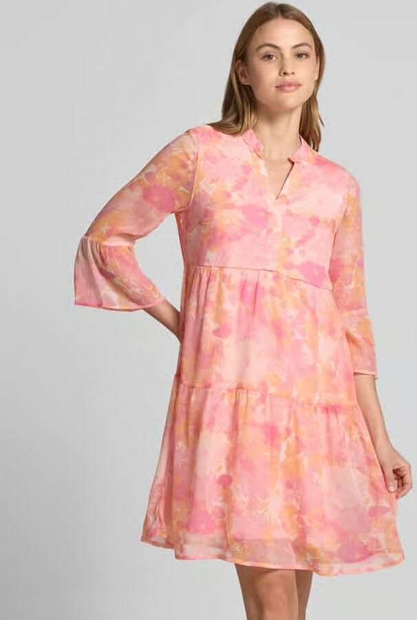 Vero Moda Getailleerde mini-jurk met semi-transparante mouwen model 'SMILLA' - Foto 3