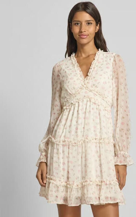 Vero Moda Getailleerde mini-jurk volants model 'SMILLA' - Foto 2