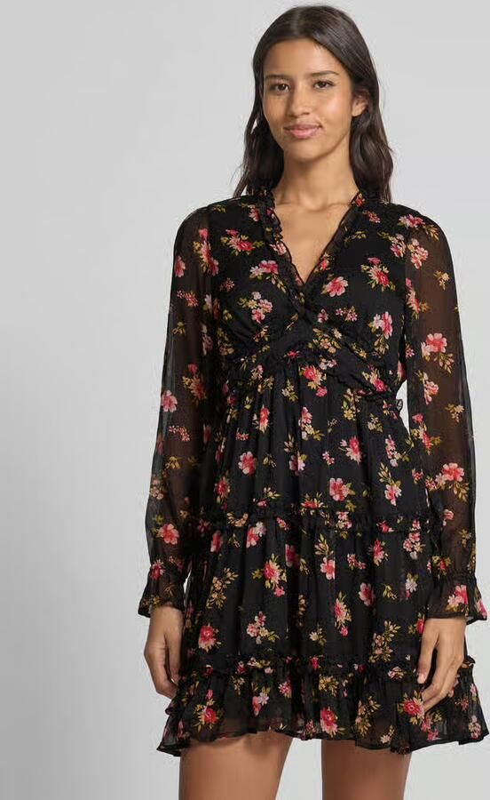 Vero Moda Getailleerde mini-jurk volants model 'SMILLA' - Foto 2