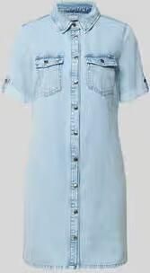 Vero Moda Soepele jeansjurk van een mix van katoen en viscose model 'JENNIE' - Foto 9