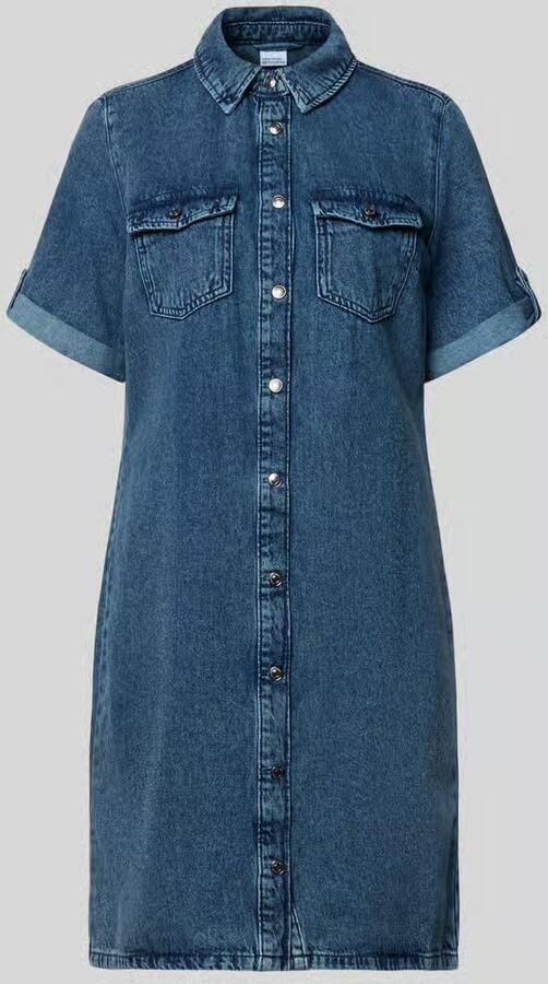 Vero Moda Jeans jurk VMJENNIE SS SHORT DENIM DRESS NOOS