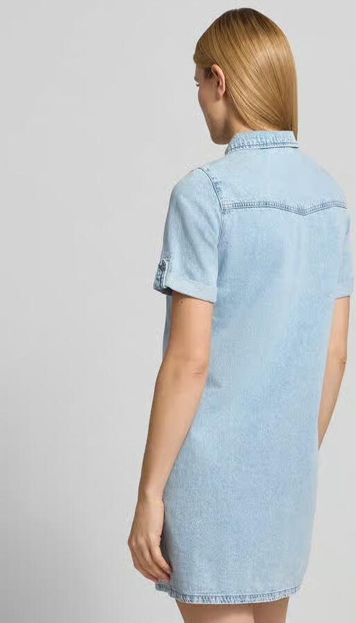 Vero Moda Soepele jeansjurk van een mix van katoen en viscose model 'JENNIE' - Foto 10