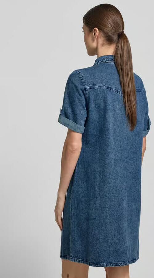 Vero Moda Jeans jurk VMJENNIE SS SHORT DENIM DRESS NOOS - Foto 3