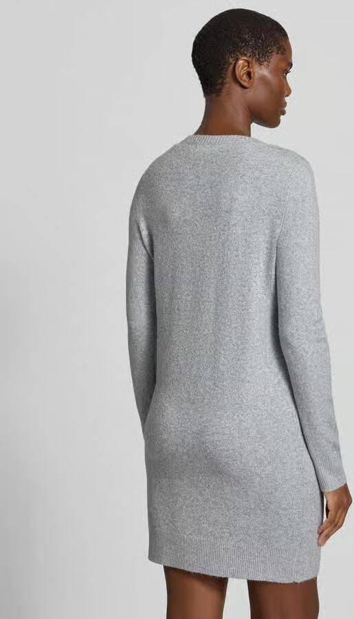 Vero Moda Getailleerde tricotjurk met ronde hals model 'DOFFY' - Foto 3