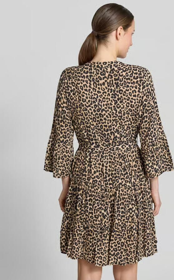 Vero Moda Tuniekjurk VMMELBA 3 4 SHORT BELT DRESS WVN GA NOOS Zomerjurk met volant en taille-bindgordel - Foto 6