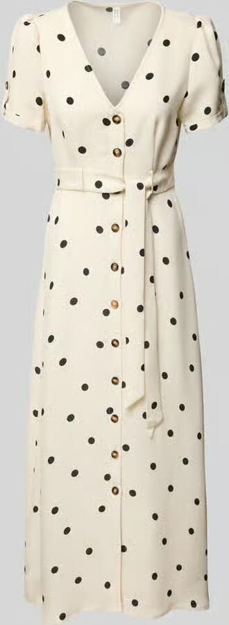 Vero Moda Getailleerde vrijetijdsjurk met all-over motief model 'JOAN' - Foto 5