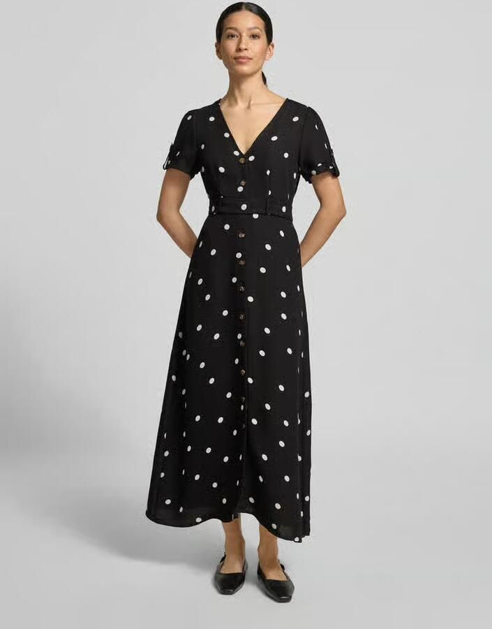 Vero Moda Getailleerde vrijetijdsjurk met all-over motief model 'JOAN' - Foto 2