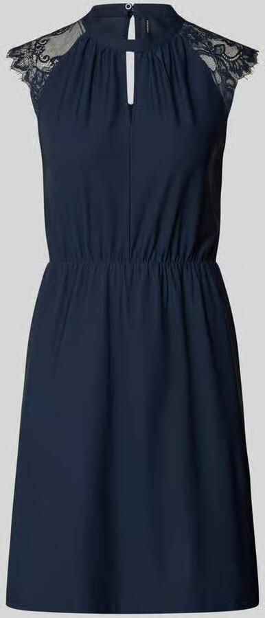 Vero Moda Getailleerde vrijetijdsjurk met kanten afwerking model 'MILLA' - Foto 2